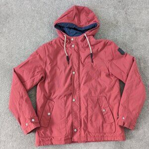 RVLT Revolution Red Hooded Jacket Scandinavian Sleek Men's Size Large Red Winter